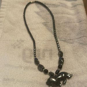 Beaded Tiger Necklace